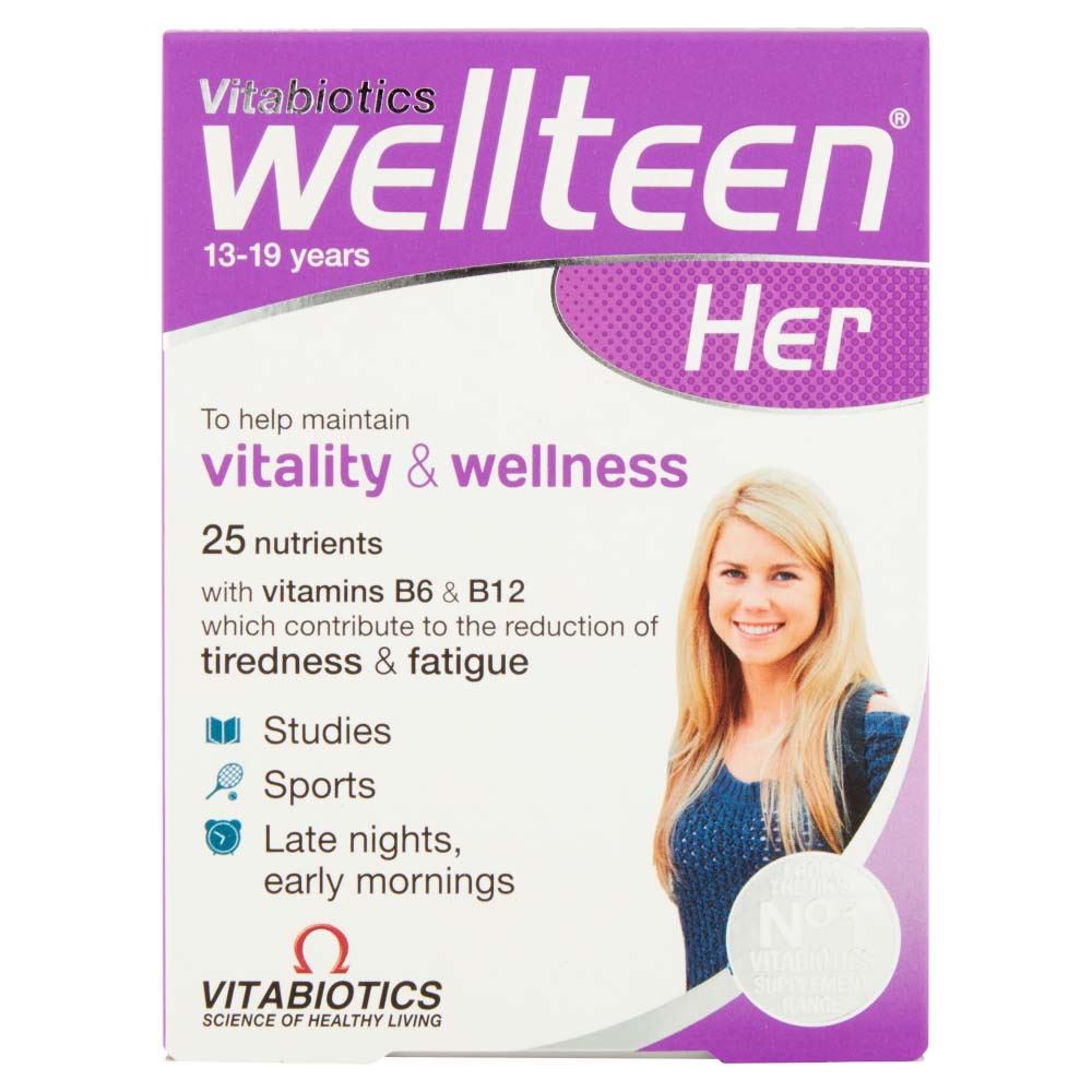 Vitabiotics Wellteen Her - 30 Tablets