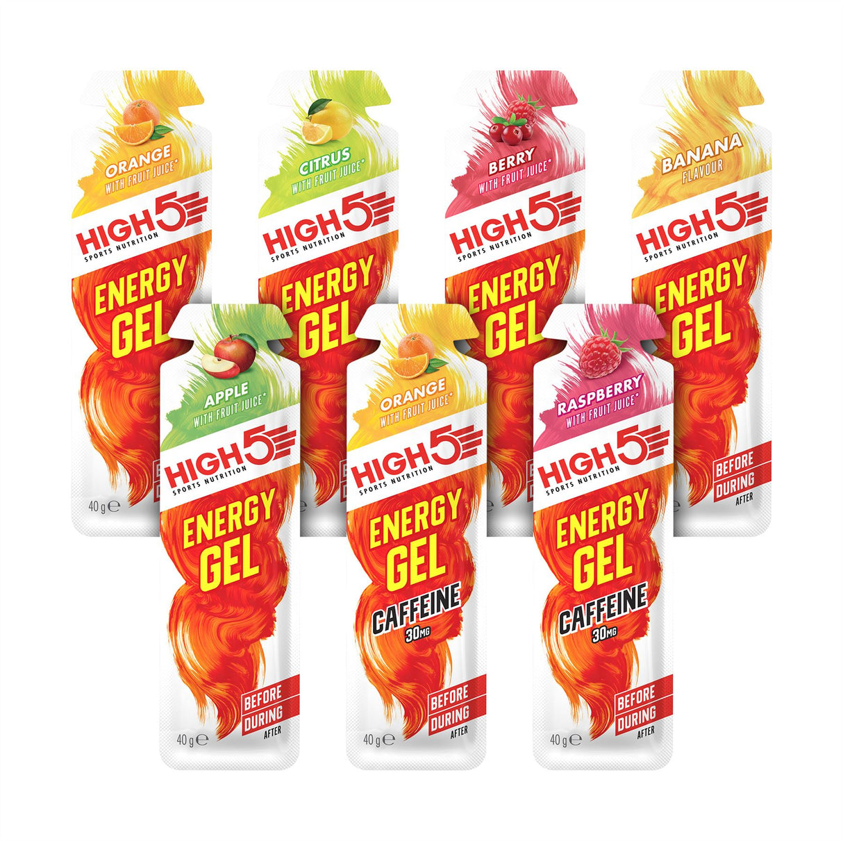 High 5 Energy Gel All Flavours