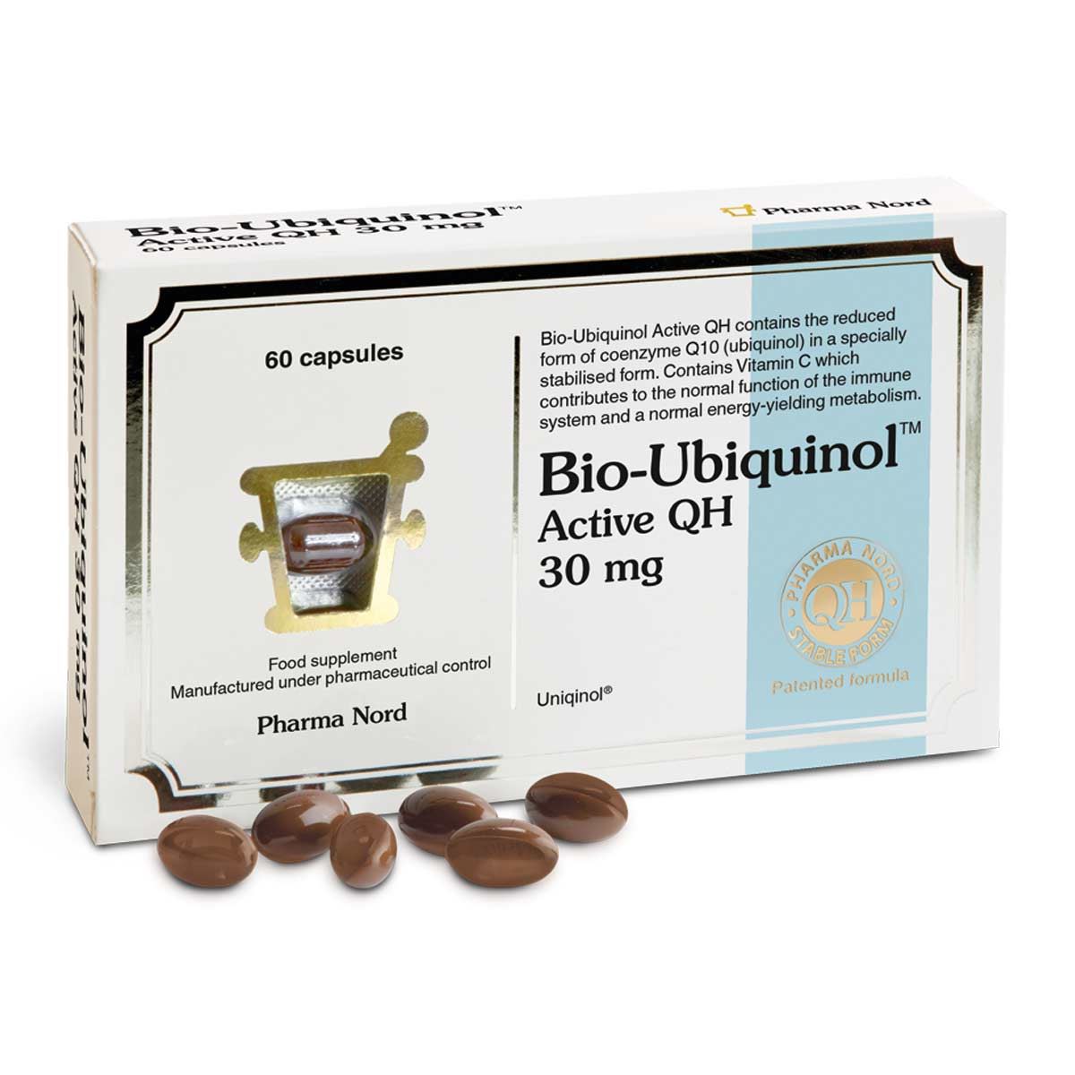 Pharma Nord Bio-Ubiquinol Active QH 30mg - 60 Capsules