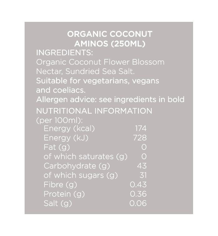 Rayner's Organic Coconut Aminos - 250ml