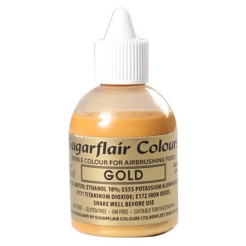 Sugarflair AIRBRUSH Edible Liquid Colours - 60ml All Shades