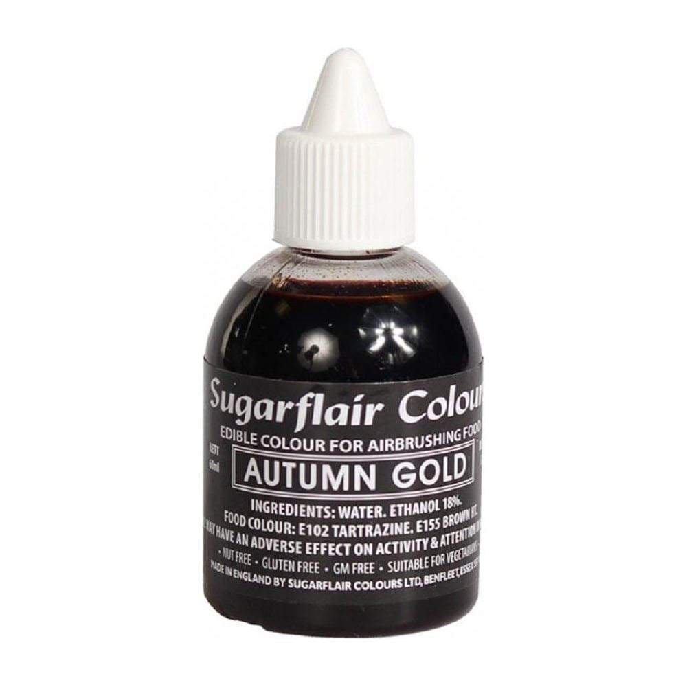 Sugarflair AIRBRUSH Edible Liquid Colours - 60ml All Shades