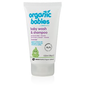 Green People Organic Organic Babies Baby Wash & Shampoo - Lavender (150ml)