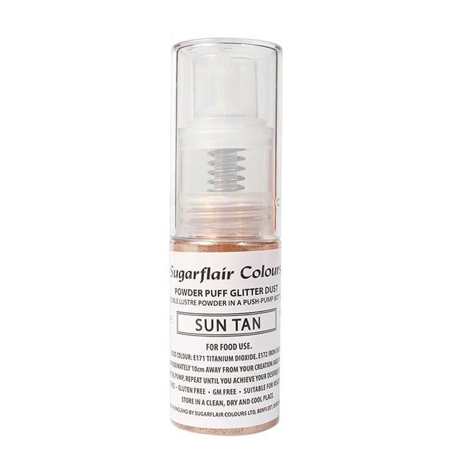 Sugarflair Powder Puff Glitter Dust Spray - 10g All Shades