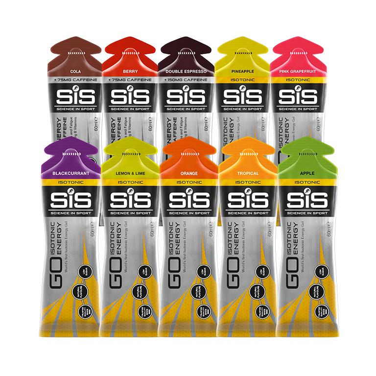 Science in Sport (SIS) Go Isotonic Energy Gel - All Flavour's - 60ml