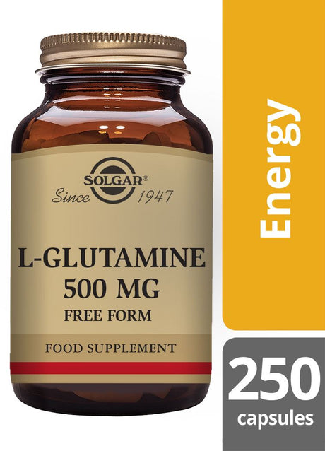 Solgar L-Glutamine 500 mg - 250 Vegicaps