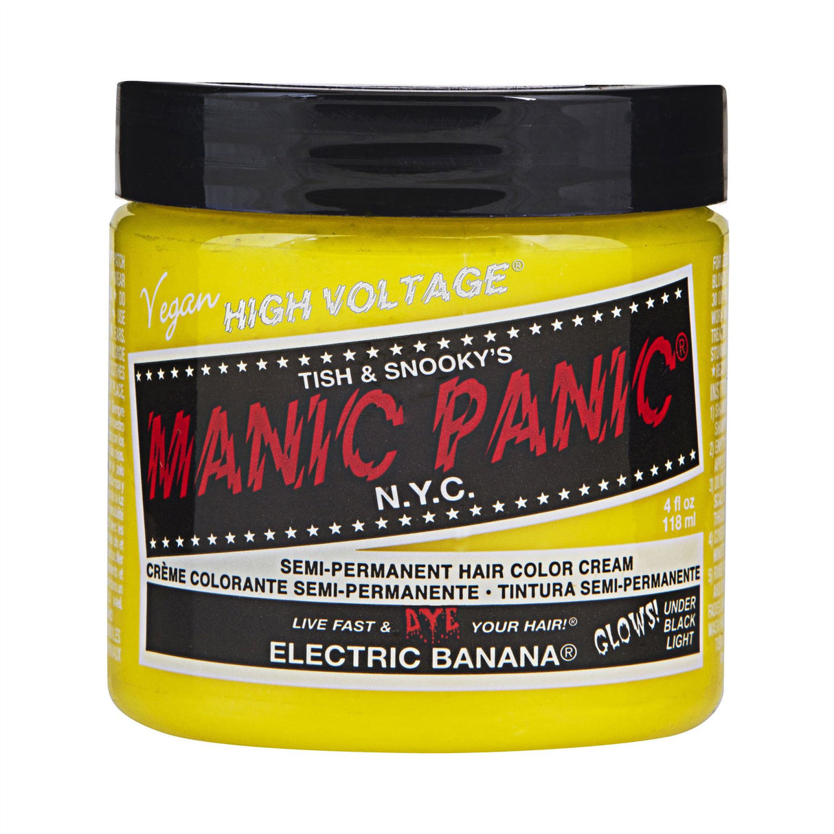 Manic Panic High Voltage Classic Semi Permanent Vegan Hair Dye Colour - 118ml/4 oz