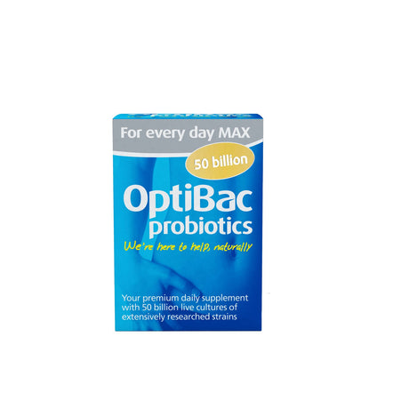 OptiBac Probiotics For Every Day Max Strength 30 Capsules