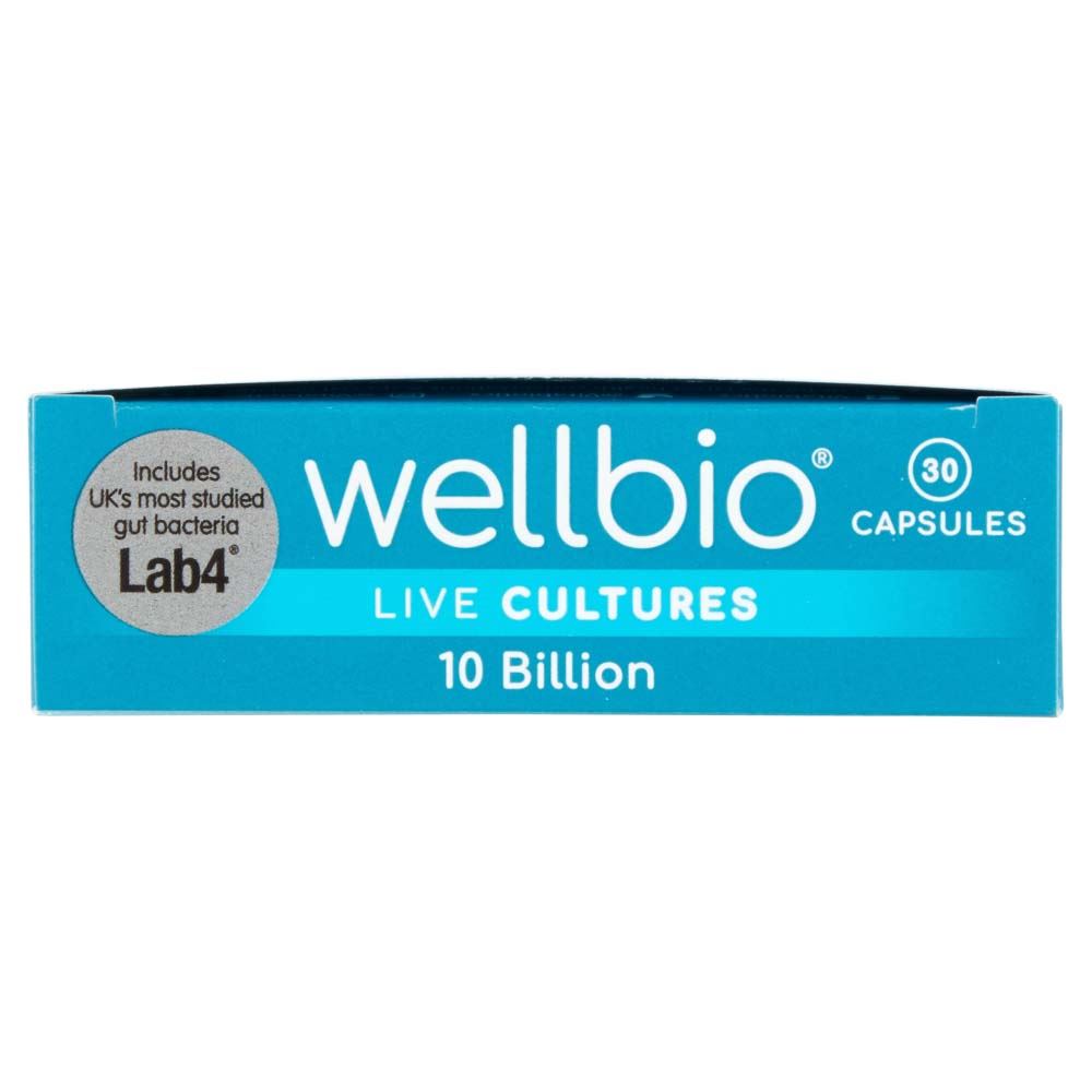 Vitabiotics Wellbio Live Cultures 10 Billion Microbiotic Cultures - 30 Caps