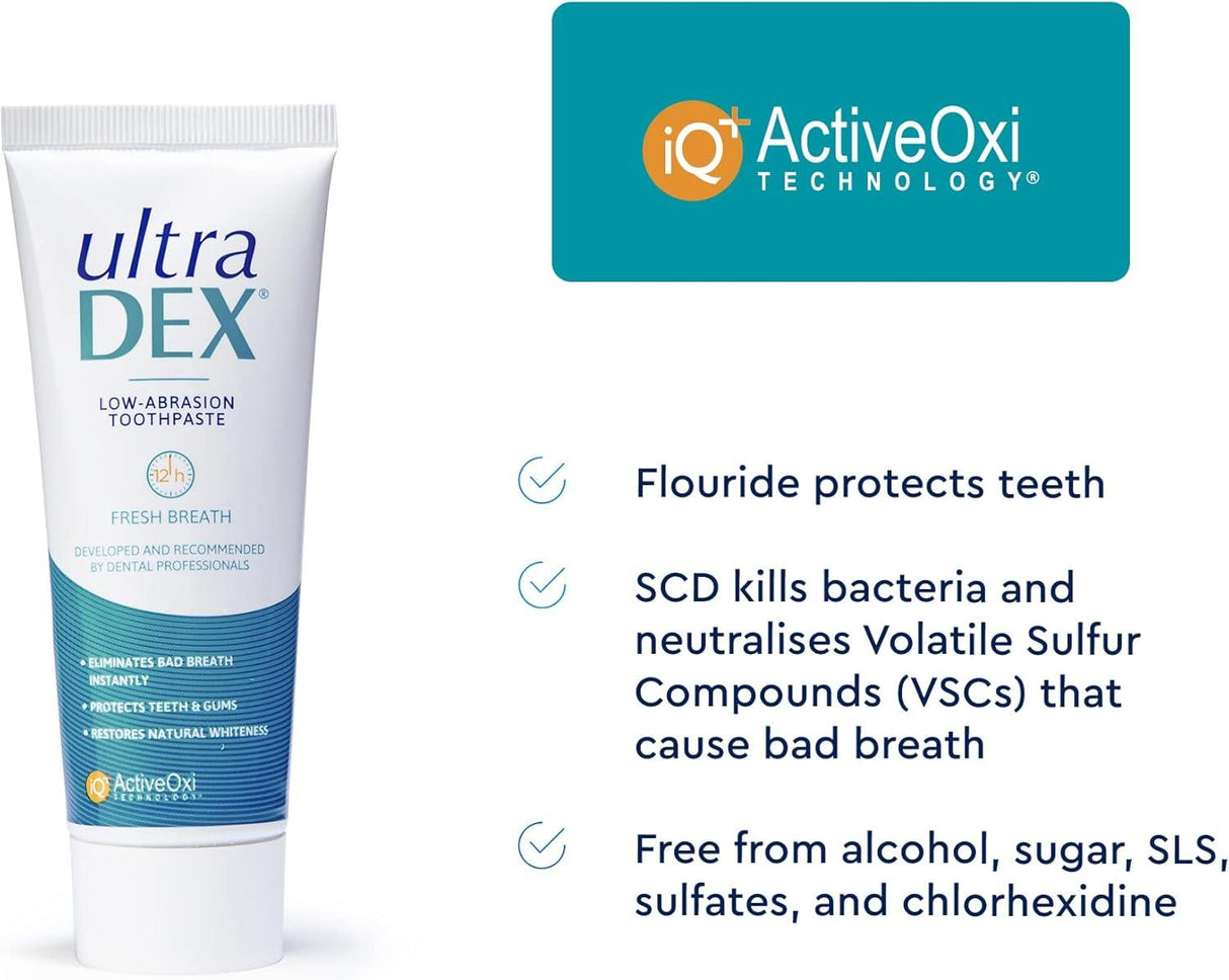 Ultradex Low-Abrasion Toothpaste - 75ml