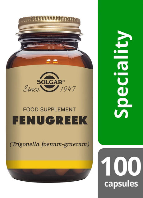 Solgar Fenugreek - 100 Vegicaps