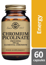 Solgar Chromium Picolinate 500 µg - 60 Vegicaps