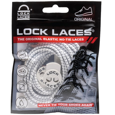 Lock Laces - The Original Elastic No-Tie Shoe Laces - Multiple Colours Available