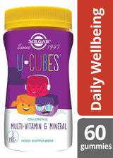 Solgar U-Cubes Children's Multi-Vitamin and Mineral - 60 Gummies