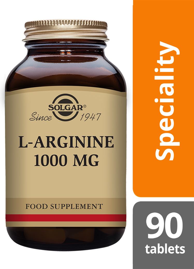 Solgar L-Arginine 1000 mg - 90 Tablets