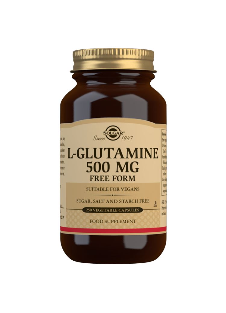 Solgar L-Glutamine 500 mg - 250 Vegicaps