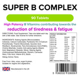 Lindens Super Vitamin B Complex - 90 Tablets