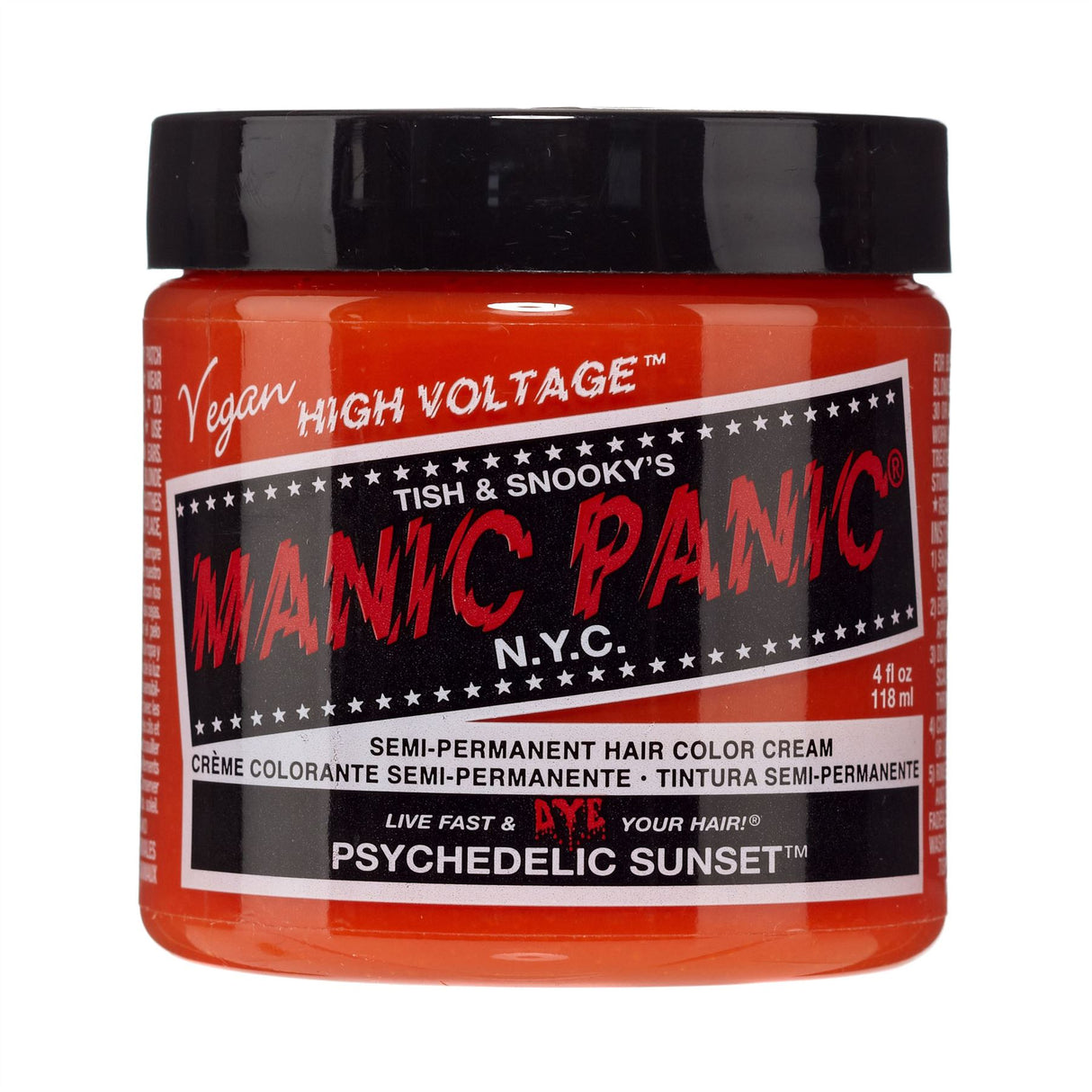 Manic Panic High Voltage Classic Semi Permanent Vegan Hair Dye Colour - 118ml/4 oz