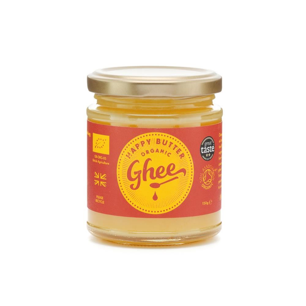 Happy Butter Artisan Organic UK Ghee -All Sizes