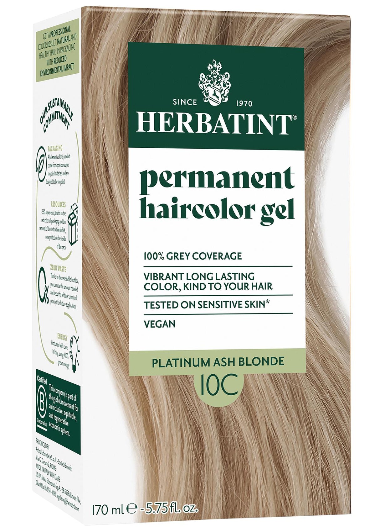 Herbatint Permanent Haircolour Gel 150ml - All Shades