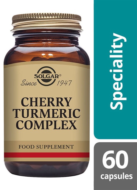 Solgar Cherry Turmeric Complex - 60 Vegicaps