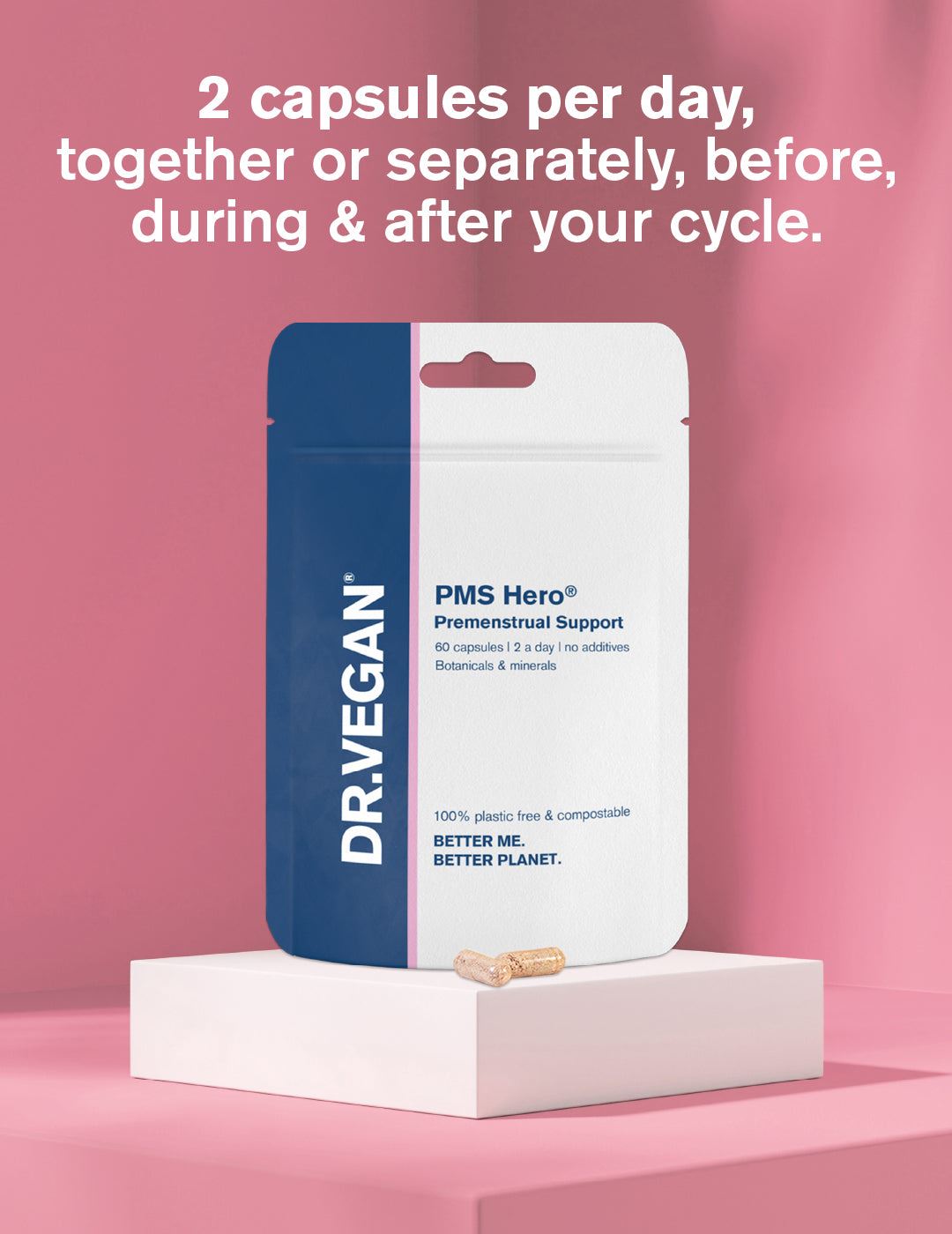 Dr. Vegan PMS Hero - 60 Capsules