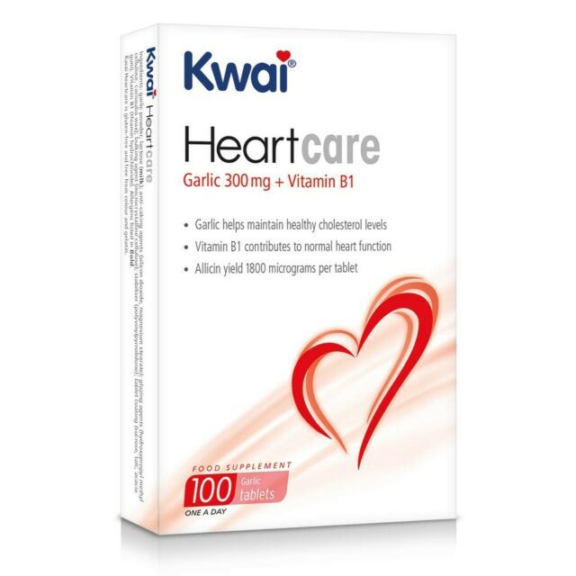 Kwai Heartcare Garlic 300mg Tablets (100)