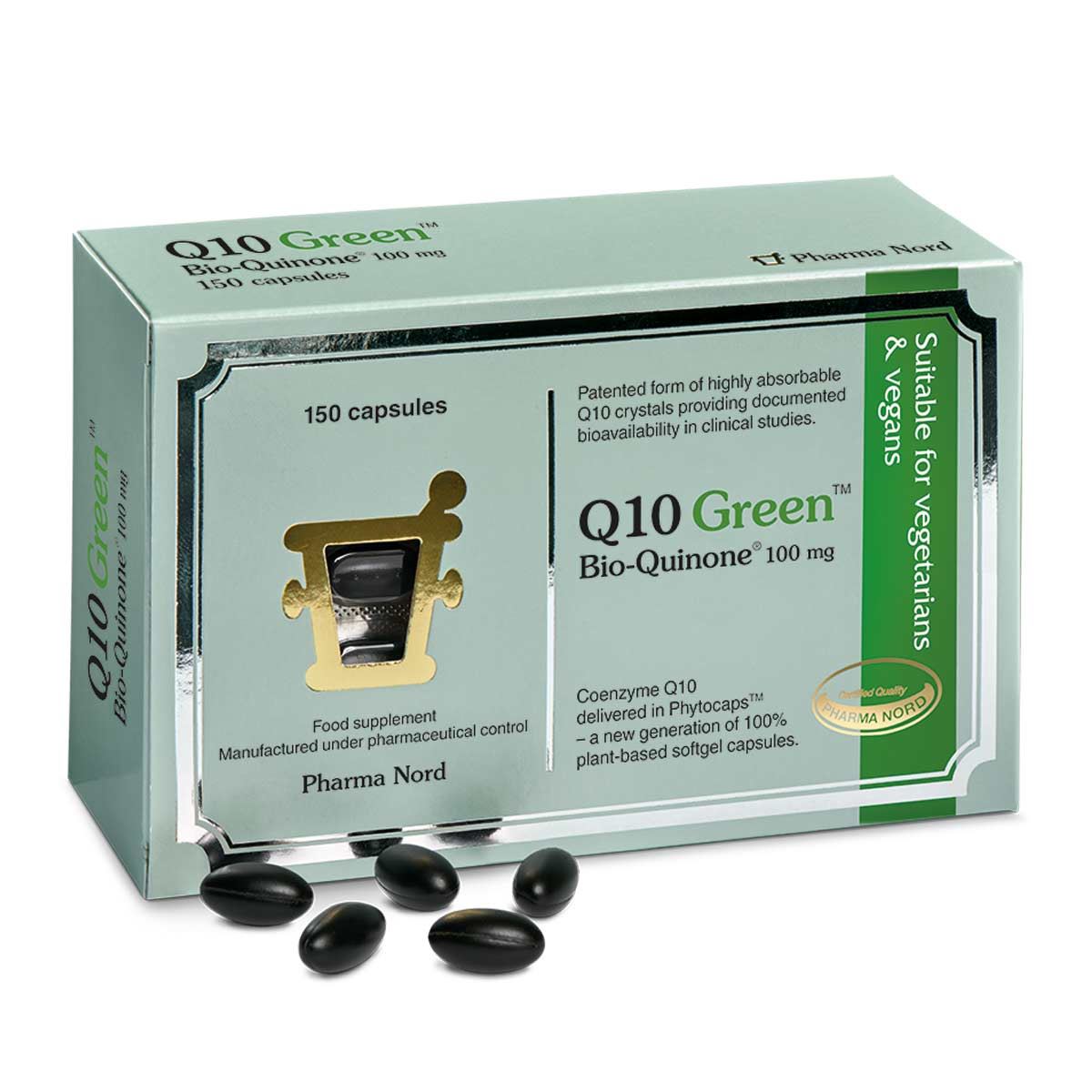 Pharma Nord Q10 Green Bio-Quinone 100mg - 150 Capsules