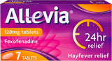 Allevia Hayfever Allergy Relief 120mg Tablets - All Sizes