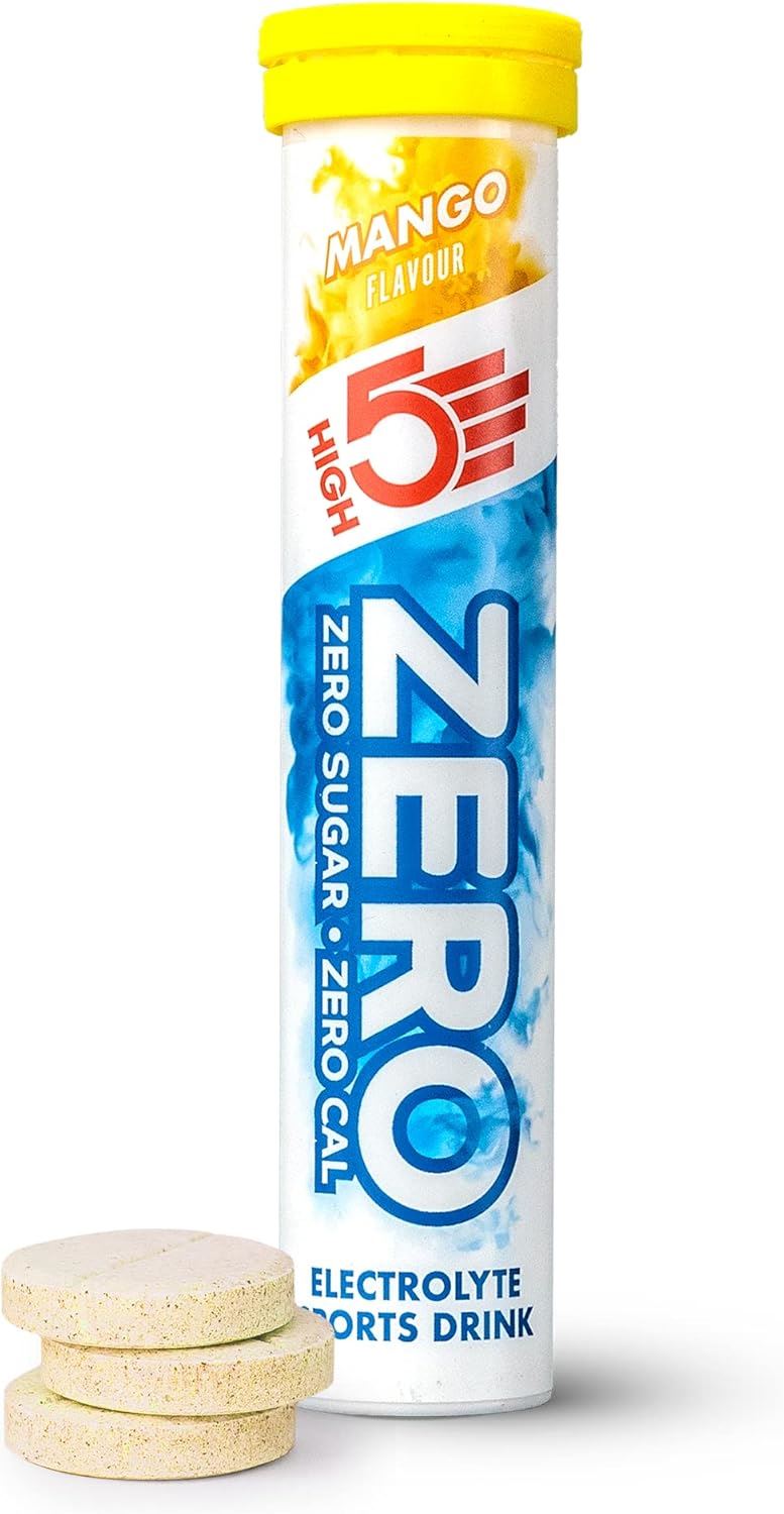 High 5 Zero Electrolyte Sports Hydration Drink - 20 Tablets- All Flavours - Pack of 8