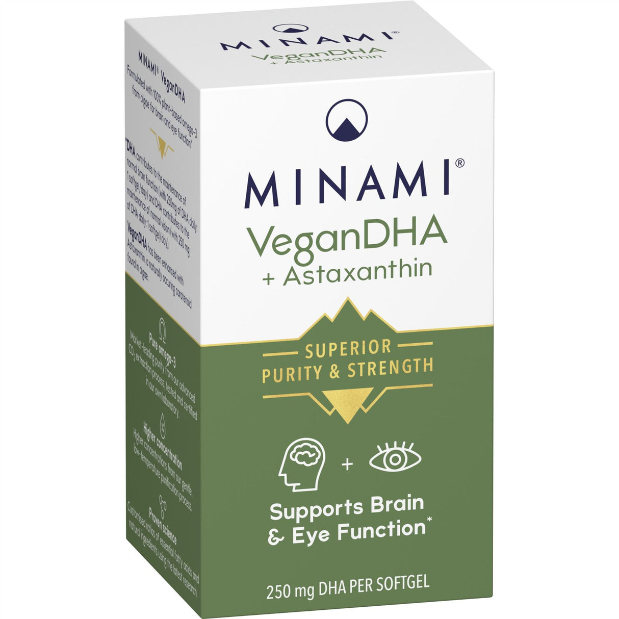 Minami VeganDHA Omega-3 Fish Oil - 60 Softgels