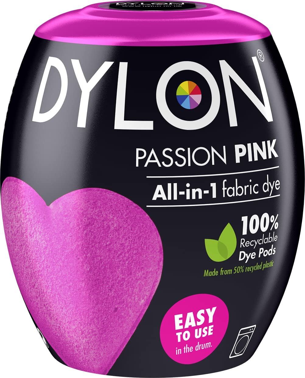 Dylon Machine / Hand Wash Fabric & Clothes Dye - 50g Sachets and 350g Pods Available - All Shades