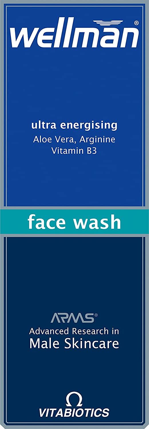 Vitabiotics Wellman Face Wash - 125ml