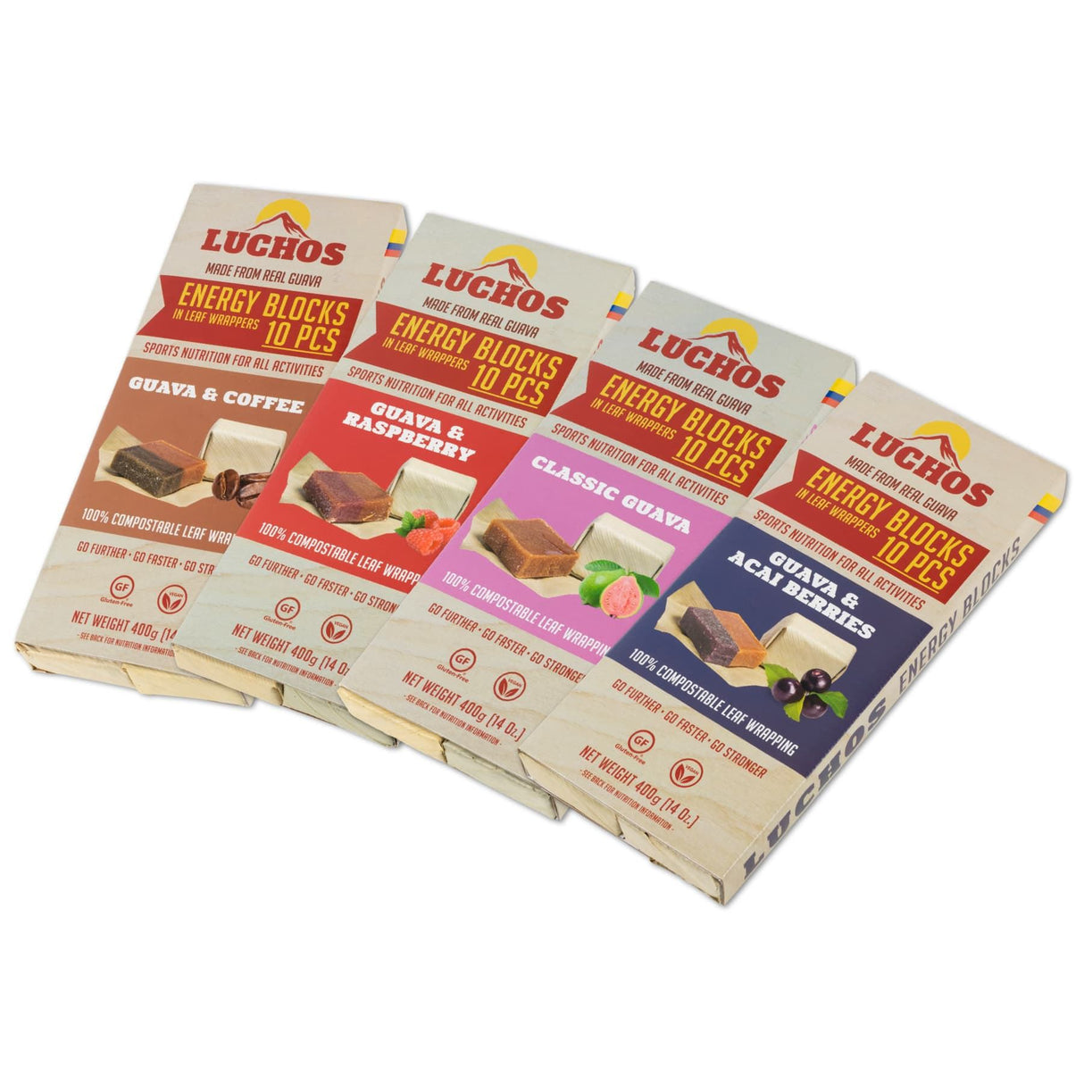 Luchos Energy Blocks 40g - All Flavours