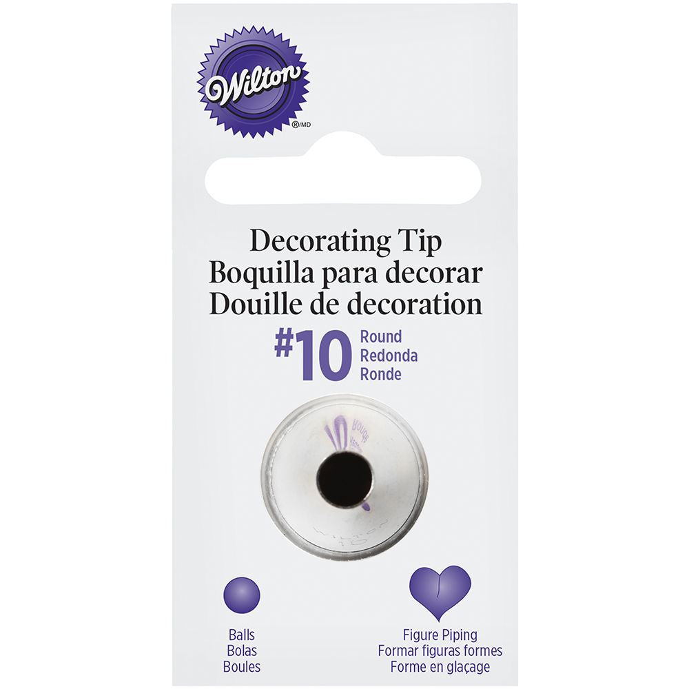 Wilton Round Cake Decorating Nozzle Icing Tips