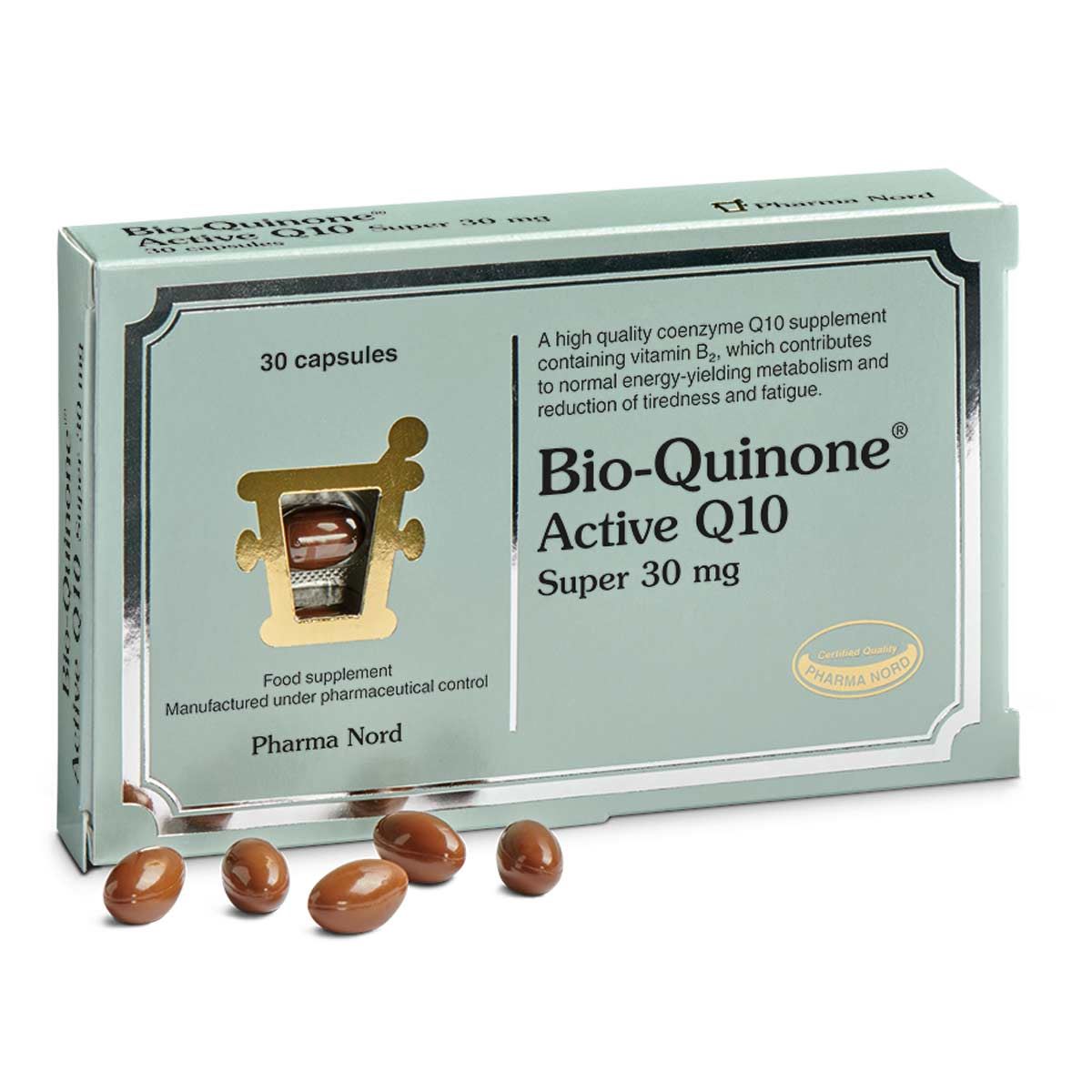 Pharma Nord Bio-Quinone Active Q10 Super 30mg - 30 Capsules