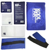 KoolPak Luxury Reusable Hot Cold Ice Gel Pack | All Sizes |Optional Sleeves| 1 - 10 Packs