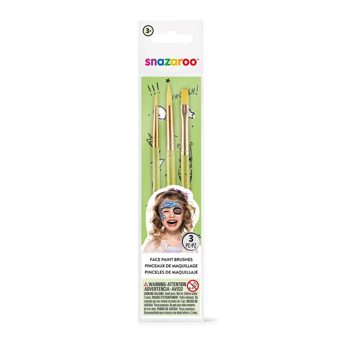 Snazaroo Brush Sets - All Sets Available