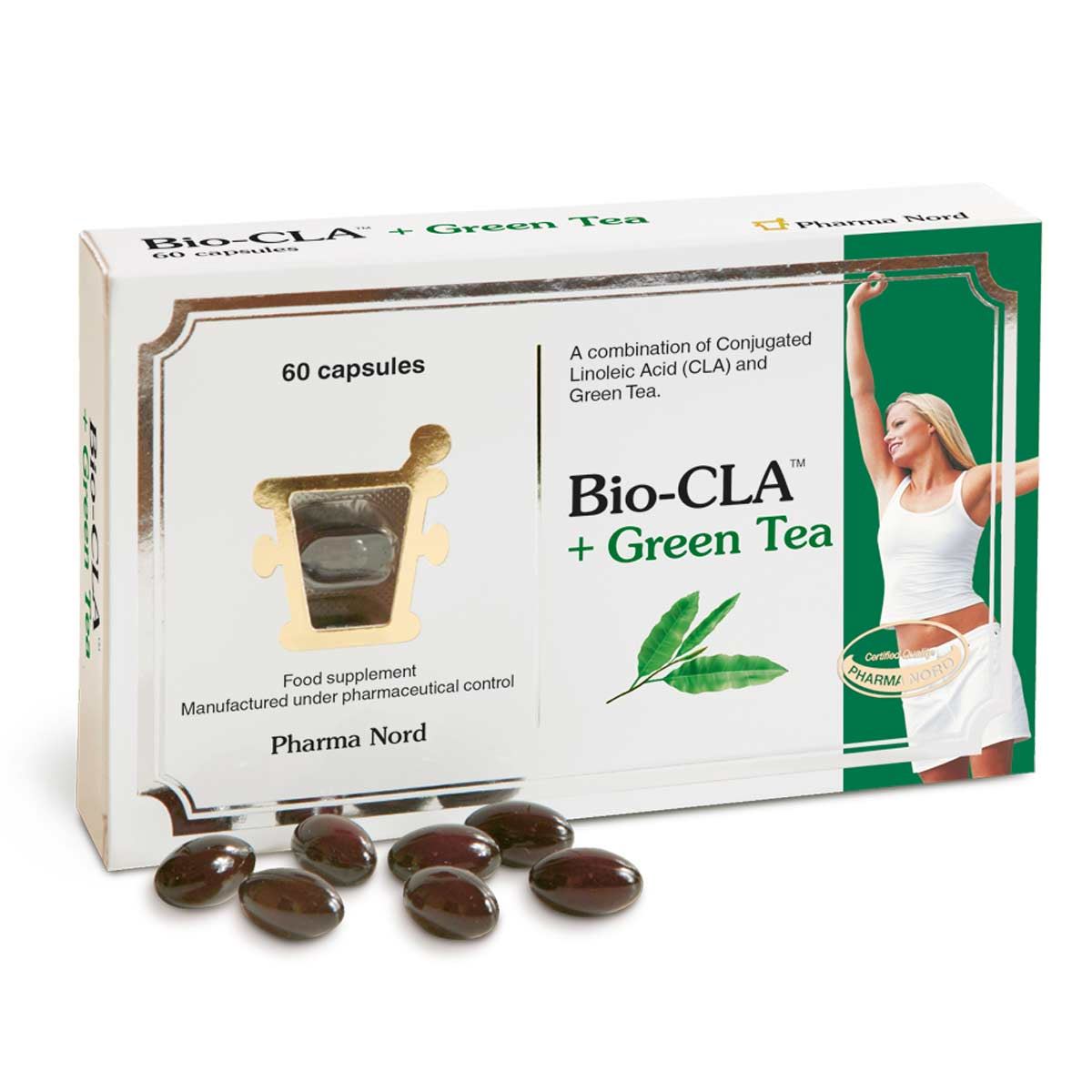 Pharma Nord Bio-CLA + Green Tea - 60 Capsules