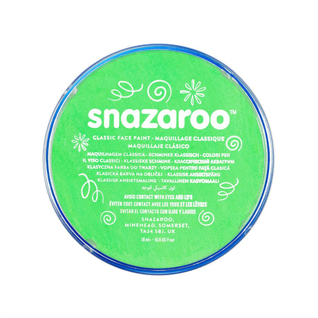 Snazaroo Face Paint & Body Make Up, Classic, Metallic & Sparkle Colours Fancy Dress 18ml