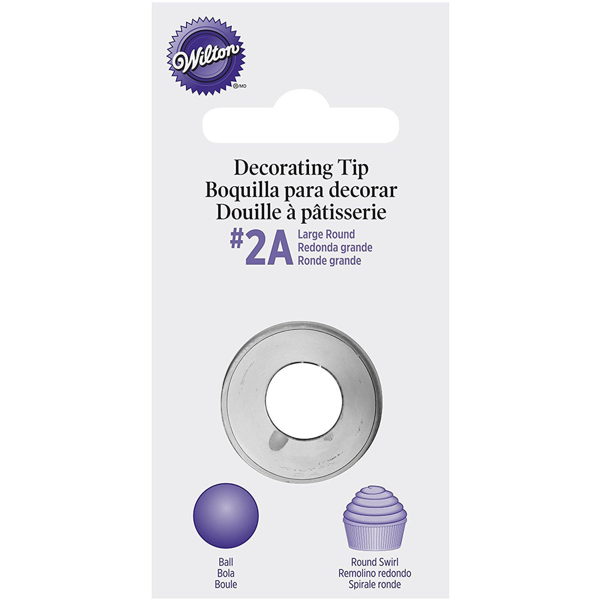 Wilton Round Cake Decorating Nozzle Icing Tips