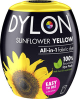 Dylon Machine / Hand Wash Fabric & Clothes Dye - 50g Sachets and 350g Pods Available - All Shades