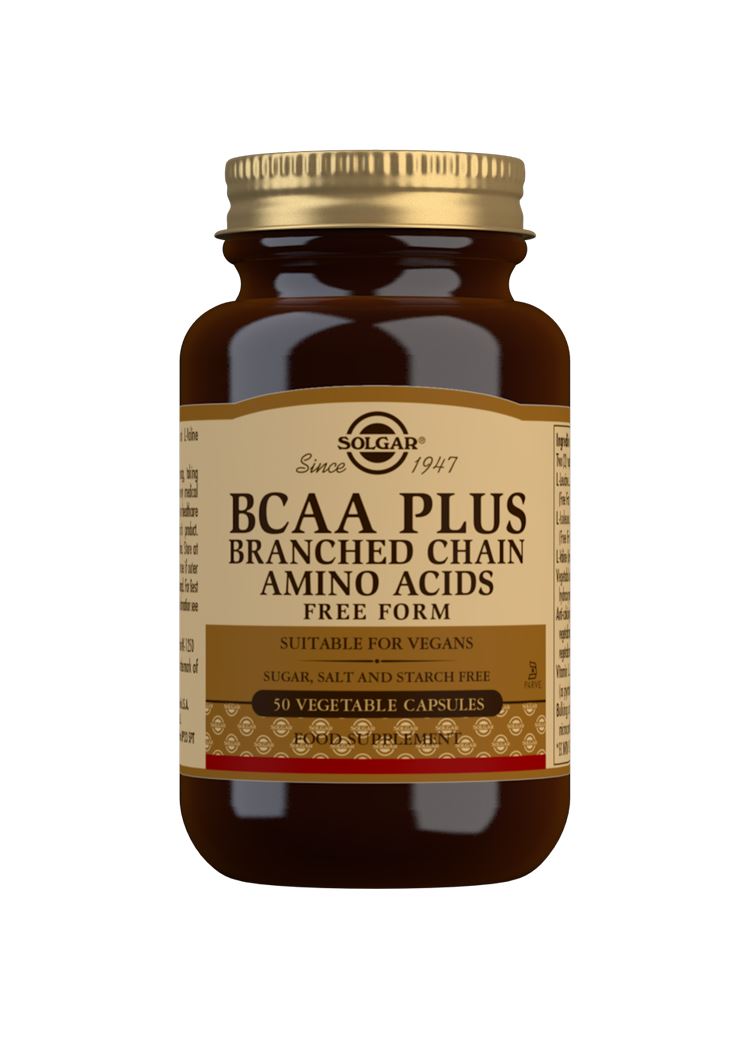 Solgar BCAA Plus - 50 Vegicaps