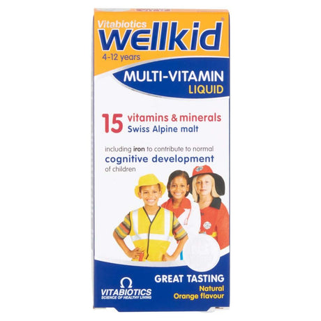 Vitabiotics Wellkid Multi-Vitamin Liquid - 150ml