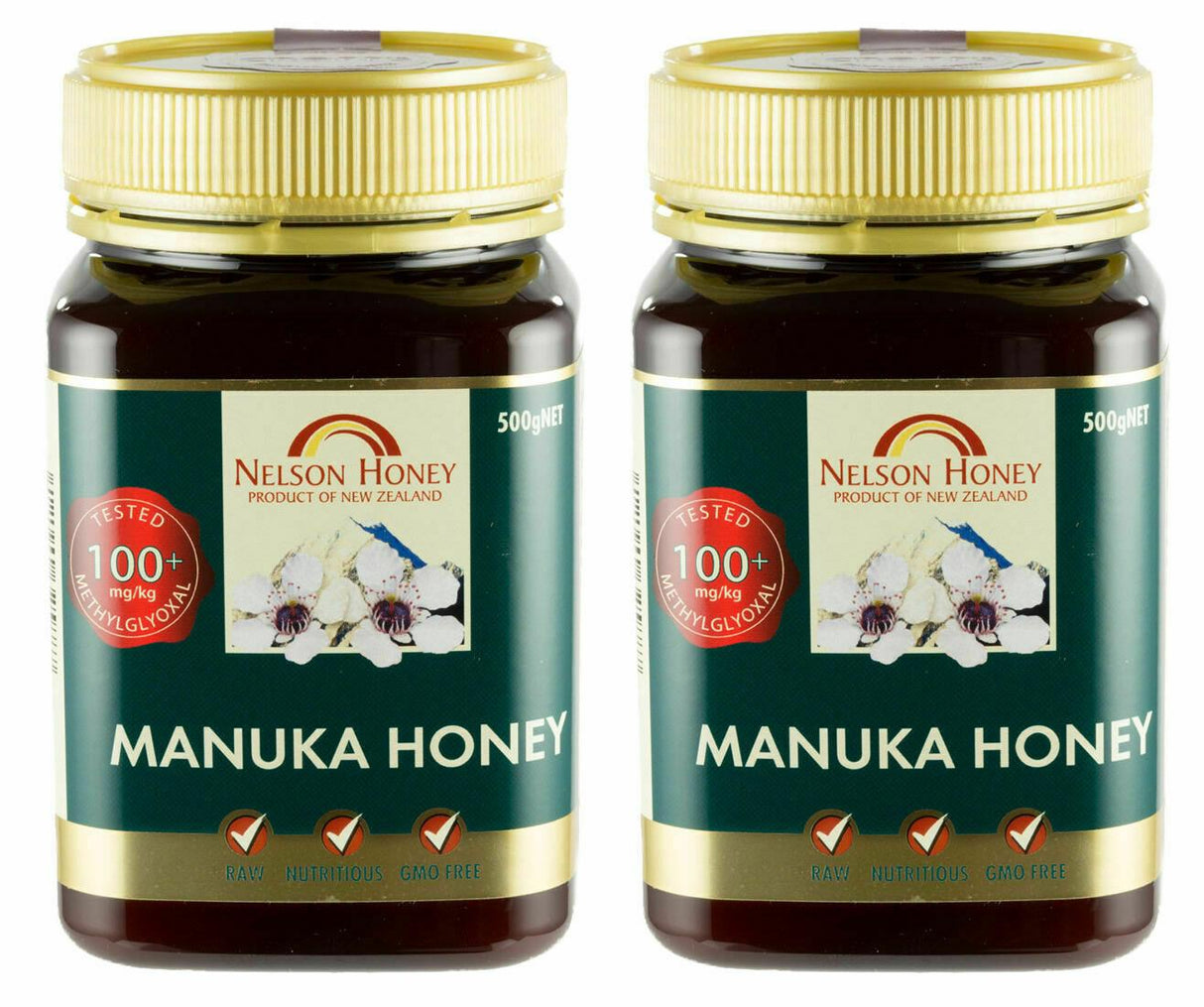 Nelson Manuka Honey MGO 100+ - 250g / 500g / 1kg