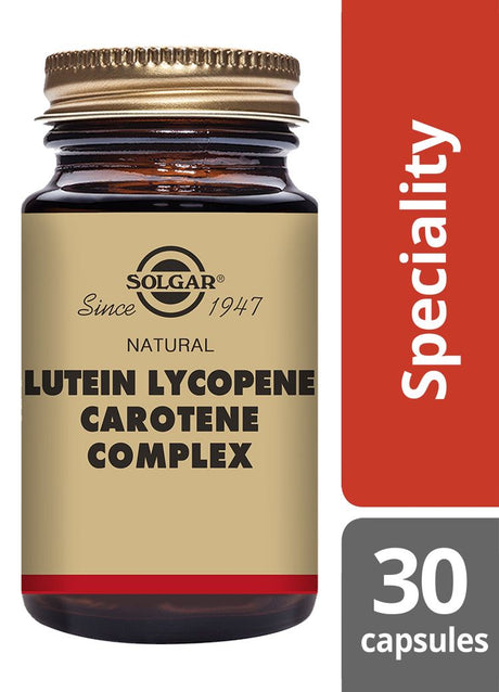 Solgar Lutein Lycopene Carotene Complex - 30 Vegicaps