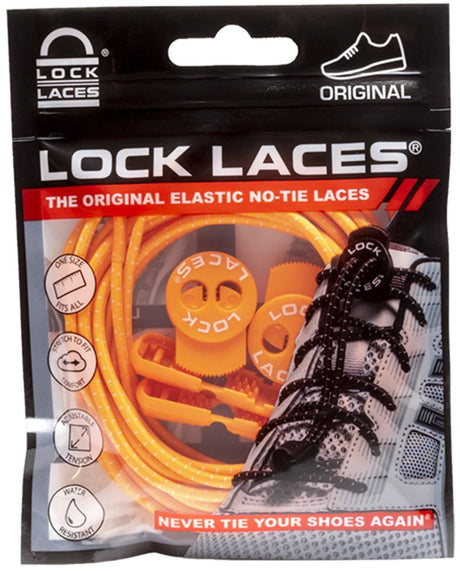 Lock Laces - The Original Elastic No-Tie Shoe Laces - Multiple Colours Available