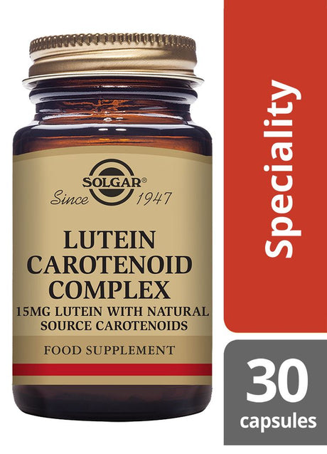 Solgar Lutein Carotenoid Complex - 30 Vegicaps