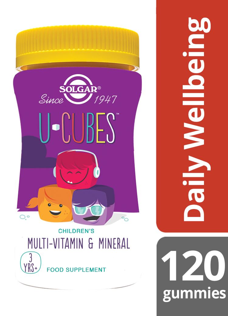 Solgar U-Cubes Children's Multi-Vitamin and Mineral - 120 Gummies