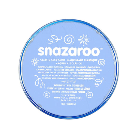 Snazaroo Face Paint & Body Make Up, Classic, Metallic & Sparkle Colours Fancy Dress 18ml